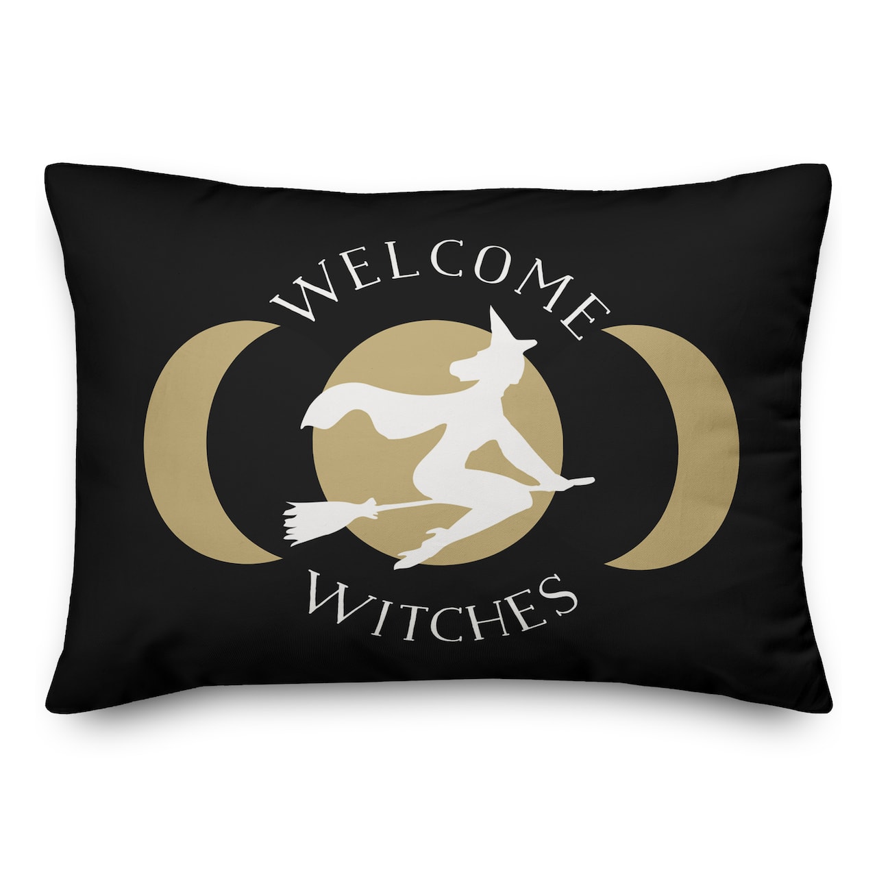 Welcome Witches Throw Pillow